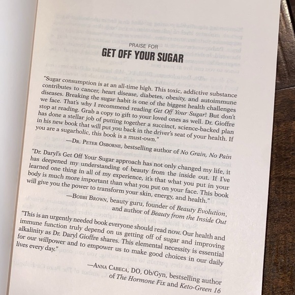 Get off your sugar by Dr Daryl Gioffre book - Picture 4 of 10